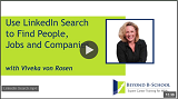 Use LinkedIn Search to Find People, Jobs and Companies